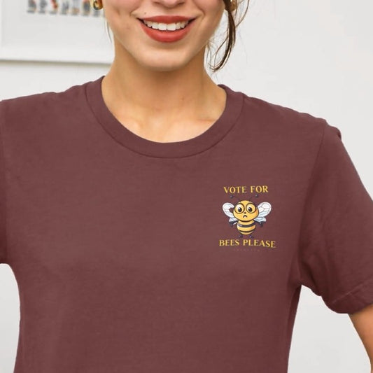 Vote for Bees Please beeasone MF t-shirt