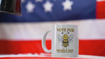 Vote for Humble Bee beeasone coffee mug